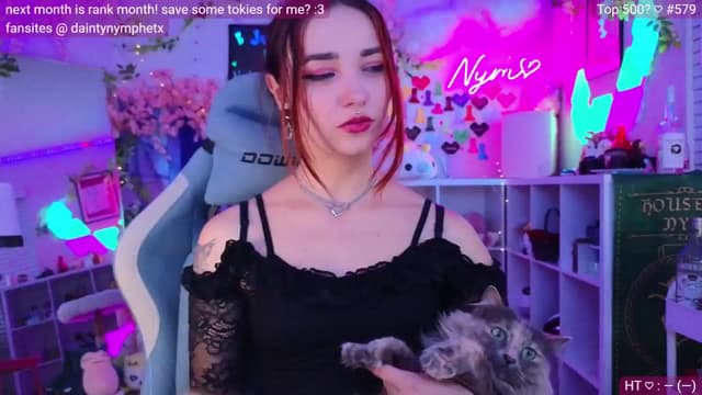 Gallery image thumbnail from Nym_x's myfreecams stream on, 06/13/2024, 04:24 image 2 of 20