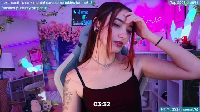 Gallery image thumbnail from Nym_x's myfreecams stream on, 06/20/2024, 03:35 image 20 of 20