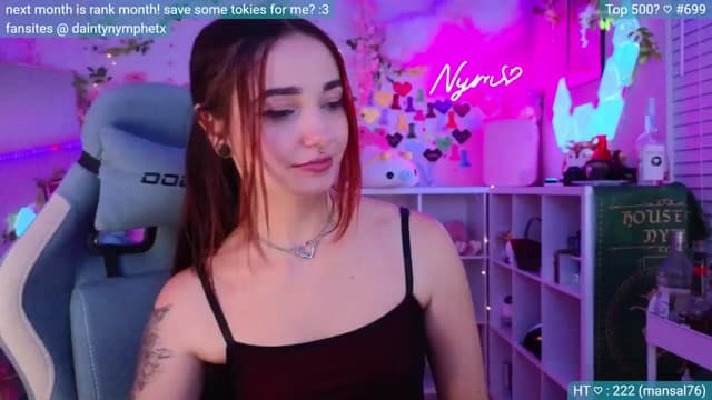 Gallery image thumbnail from Nym_x's myfreecams stream on, 06/20/2024, 03:35 image 15 of 20