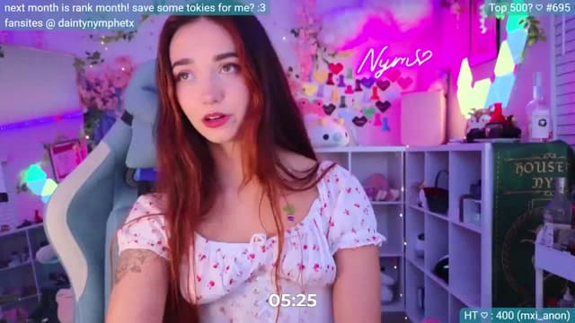 Gallery image thumbnail from Nym_x's myfreecams stream on, 06/21/2024, 04:25 image 18 of 20
