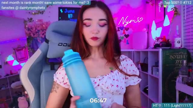 Gallery image thumbnail from Nym_x's myfreecams stream on, 06/21/2024, 04:25 image 10 of 20