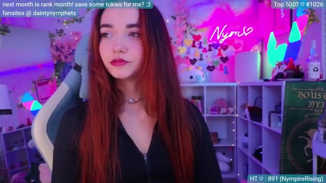 Gallery image thumbnail from Nym_x's myfreecams stream on, 06/29/2024, 03:08 image 9 of 20