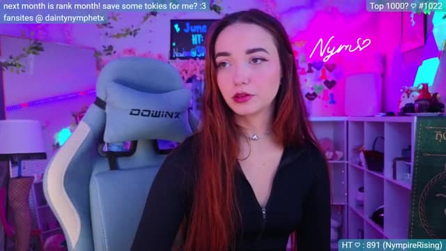 Gallery image thumbnail from Nym_x's myfreecams stream on, 06/29/2024, 03:08 image 15 of 20