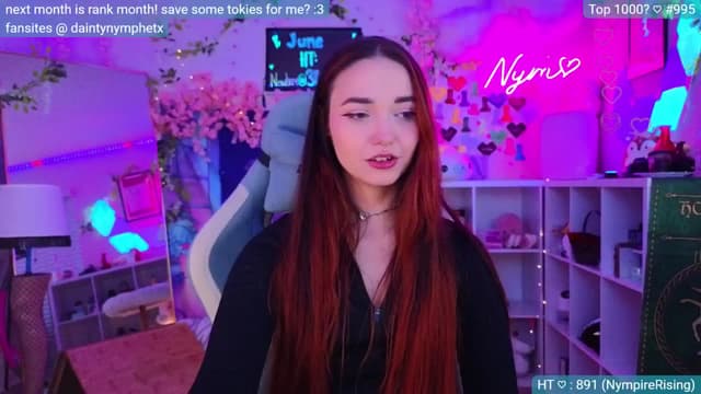 Gallery image thumbnail from Nym_x's myfreecams stream on, 06/29/2024, 04:37 image 10 of 20