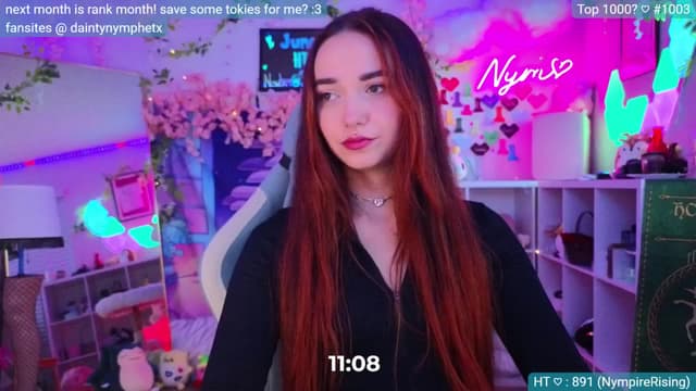 Gallery image thumbnail from Nym_x's myfreecams stream on, 06/29/2024, 04:37 image 2 of 20