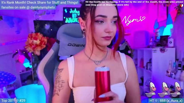 Gallery image thumbnail from Nym_x's myfreecams stream on, 07/02/2024, 03:37 image 4 of 20