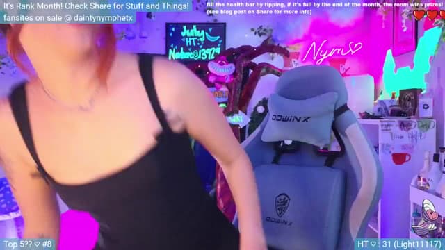 Gallery image thumbnail from Nym_x's myfreecams stream on, 07/05/2024, 02:36 image 9 of 20