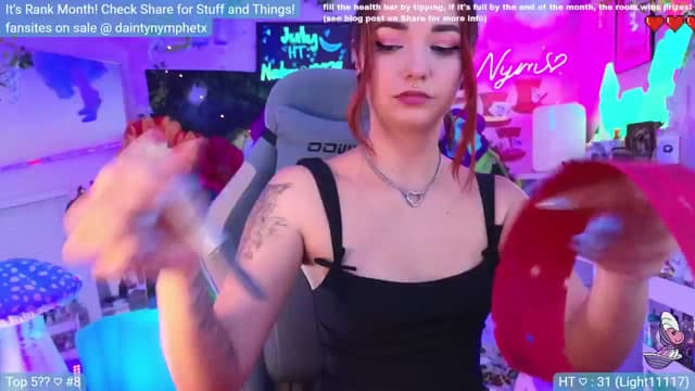 Gallery image thumbnail from Nym_x's myfreecams stream on, 07/05/2024, 02:36 image 20 of 20
