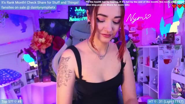 Gallery image thumbnail from Nym_x's myfreecams stream on, 07/05/2024, 02:36 image 17 of 20
