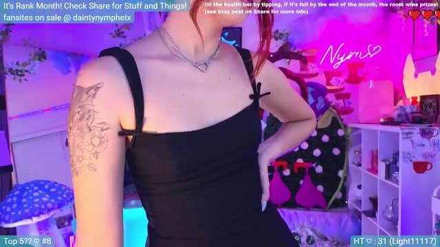 Gallery image thumbnail from Nym_x's myfreecams stream on, 07/05/2024, 03:39 image 3 of 20