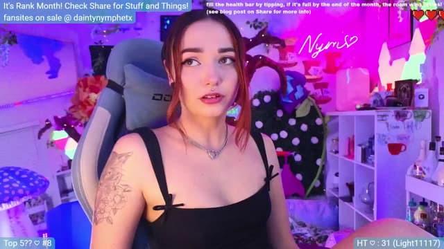 Gallery image thumbnail from Nym_x's myfreecams stream on, 07/05/2024, 03:39 image 5 of 20