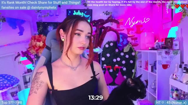 Gallery image thumbnail from Nym_x's myfreecams stream on, 07/05/2024, 03:39 image 14 of 20
