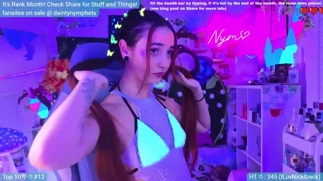 Gallery image thumbnail from Nym_x's myfreecams stream on, 07/06/2024, 02:21 image 20 of 20