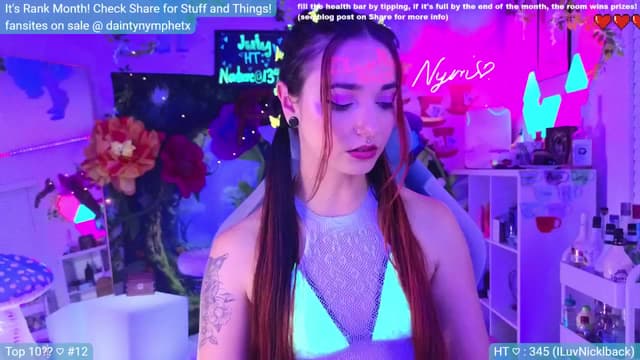 Gallery image thumbnail from Nym_x's myfreecams stream on, 07/06/2024, 02:21 image 19 of 20
