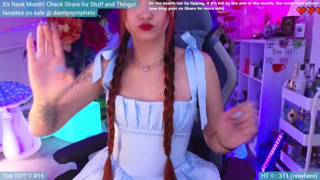 Gallery image thumbnail from Nym_x's myfreecams stream on, 07/07/2024, 02:54 image 6 of 20