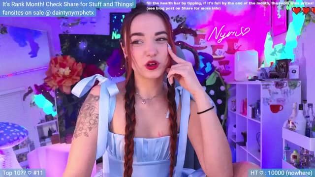 Gallery image thumbnail from Nym_x's myfreecams stream on, 07/07/2024, 02:54 image 9 of 20