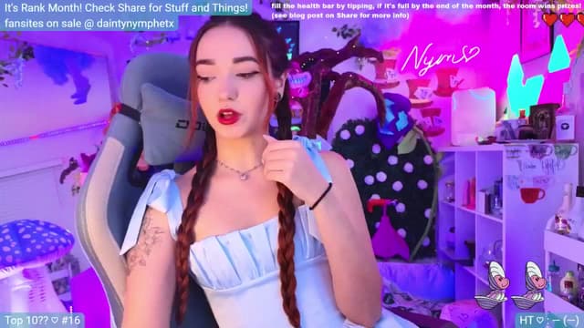 Gallery image thumbnail from Nym_x's myfreecams stream on, 07/07/2024, 02:54 image 2 of 20