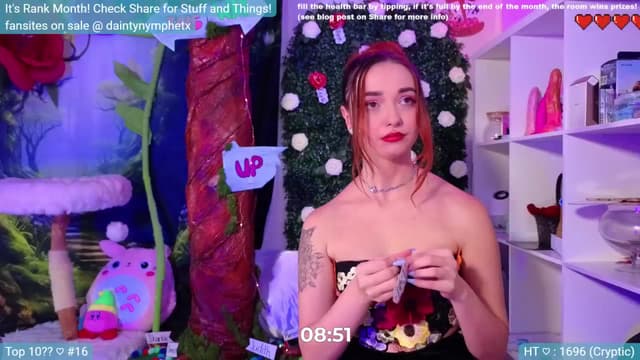 Gallery image thumbnail from Nym_x's myfreecams stream on, 07/12/2024, 05:22 image 2 of 20