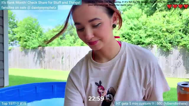 Gallery image thumbnail from Nym_x's myfreecams stream on, 07/13/2024, 21:34 image 14 of 20