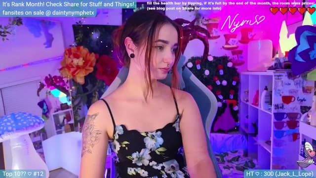 Gallery image thumbnail from Nym_x's myfreecams stream on, 07/15/2024, 04:06 image 11 of 20
