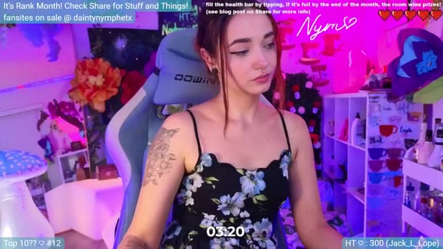 Gallery image thumbnail from Nym_x's myfreecams stream on, 07/15/2024, 04:06 image 20 of 20