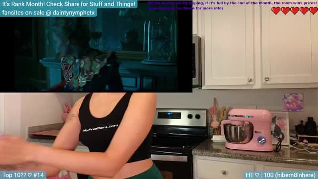 Gallery image thumbnail from Nym_x's myfreecams stream on, 07/16/2024, 04:23 image 6 of 20