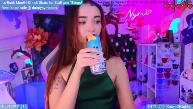 Gallery image thumbnail from Nym_x's myfreecams stream on, 07/17/2024, 04:43 image 9 of 20