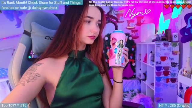 Gallery image thumbnail from Nym_x's myfreecams stream on, 07/17/2024, 04:43 image 20 of 20