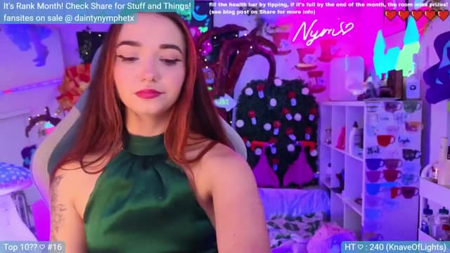 Gallery image thumbnail from Nym_x's myfreecams stream on, 07/17/2024, 04:43 image 10 of 20