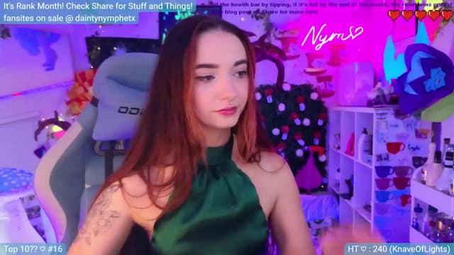 Gallery image thumbnail from Nym_x's myfreecams stream on, 07/17/2024, 04:43 image 4 of 20