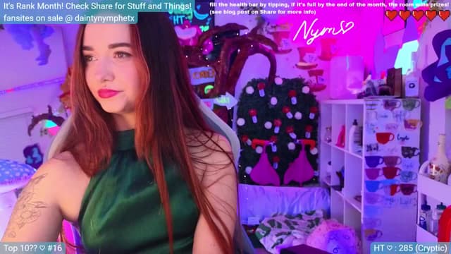 Gallery image thumbnail from Nym_x's myfreecams stream on, 07/17/2024, 05:27 image 11 of 20