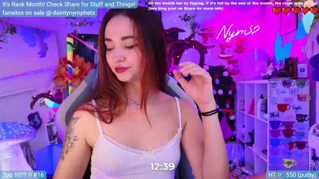 Gallery image thumbnail from Nym_x's myfreecams stream on, 07/18/2024, 03:31 image 20 of 20