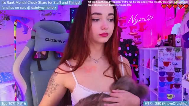 Gallery image thumbnail from Nym_x's myfreecams stream on, 07/18/2024, 03:31 image 11 of 20