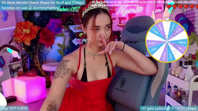 Gallery image thumbnail from Nym_x's myfreecams stream on, 07/22/2024, 04:08 image 16 of 20