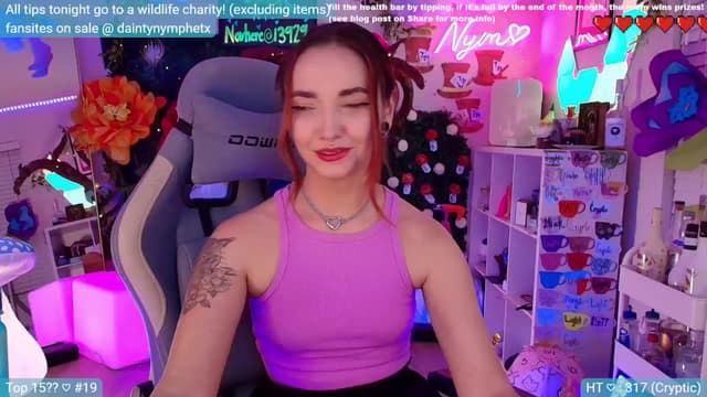 Gallery image thumbnail from Nym_x's myfreecams stream on, 07/23/2024, 04:42 image 8 of 20