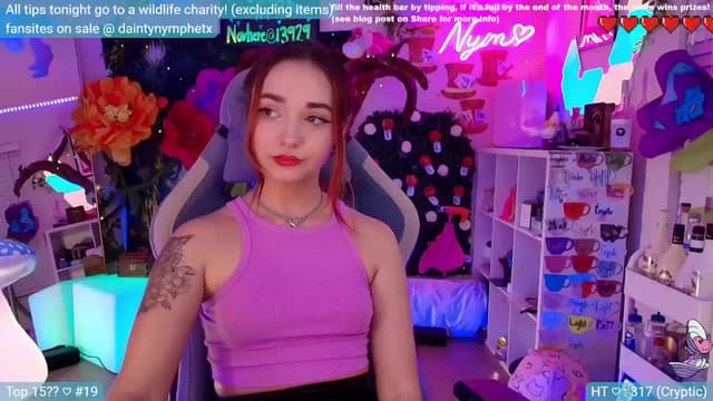 Gallery image thumbnail from Nym_x's myfreecams stream on, 07/23/2024, 04:42 image 5 of 20
