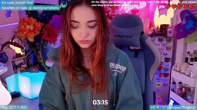 Gallery image thumbnail from Nym_x's myfreecams stream on, 07/24/2024, 03:15 image 5 of 20