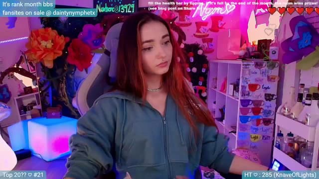 Gallery image thumbnail from Nym_x's myfreecams stream on, 07/24/2024, 03:15 image 10 of 20