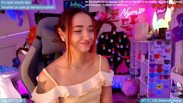Gallery image thumbnail from Nym_x's myfreecams stream on, 07/26/2024, 05:05 image 6 of 20