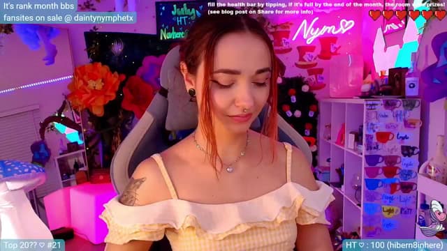 Gallery image thumbnail from Nym_x's myfreecams stream on, 07/26/2024, 05:05 image 7 of 20