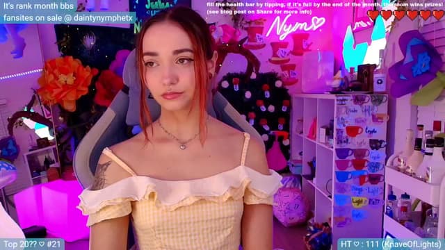 Gallery image thumbnail from Nym_x's myfreecams stream on, 07/26/2024, 05:05 image 11 of 20