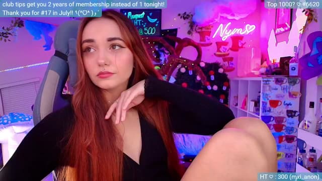 Gallery image thumbnail from Nym_x's myfreecams stream on, 08/25/2024, 04:43 image 3 of 20