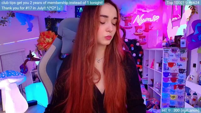Gallery image thumbnail from Nym_x's myfreecams stream on, 08/25/2024, 05:37 image 1 of 20