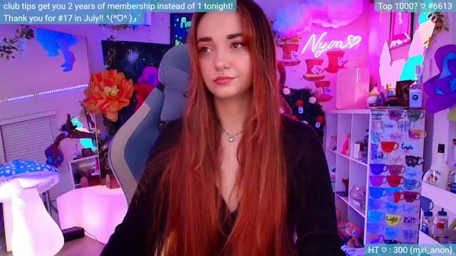 Gallery image thumbnail from Nym_x's myfreecams stream on, 08/25/2024, 05:37 image 6 of 20