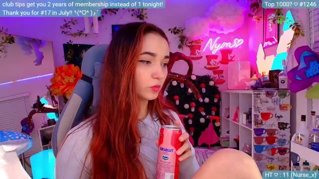 Gallery image thumbnail from Nym_x's myfreecams stream on, 08/30/2024, 03:10 image 6 of 20