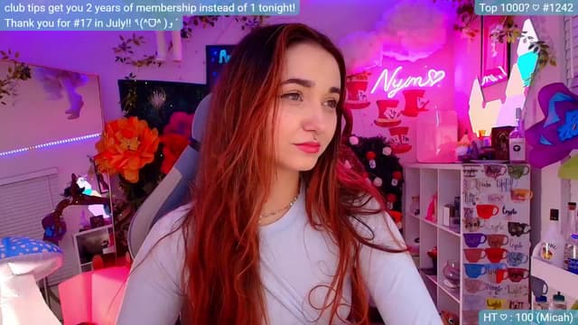 Gallery image thumbnail from Nym_x's myfreecams stream on, 08/30/2024, 03:10 image 8 of 20
