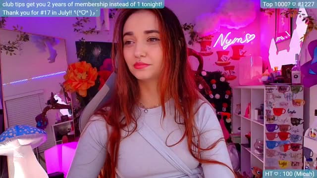 Gallery image thumbnail from Nym_x's myfreecams stream on, 08/30/2024, 04:08 image 4 of 20
