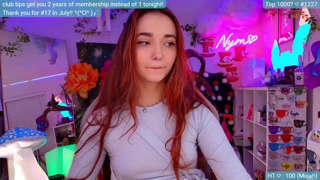 Gallery image thumbnail from Nym_x's myfreecams stream on, 08/30/2024, 04:08 image 11 of 20