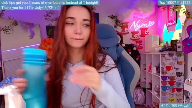 Gallery image thumbnail from Nym_x's myfreecams stream on, 08/30/2024, 04:08 image 14 of 20