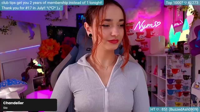 Gallery image thumbnail from Nym_x's myfreecams stream on, 09/01/2024, 04:09 image 12 of 20